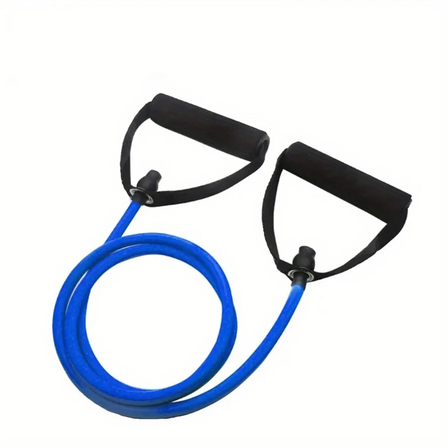 4-Level Resistance Bands with Handles for Home Workouts and Strength Training - Ideal for Yoga, Pilates, and Fitness Equipment