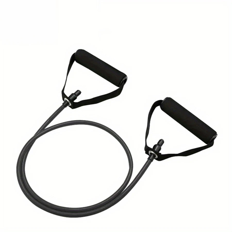 4-Level Resistance Bands with Handles for Home Workouts and Strength Training - Ideal for Yoga, Pilates, and Fitness Equipment
