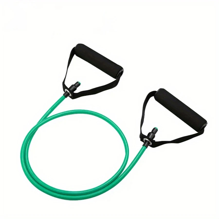 4-Level Resistance Bands with Handles for Home Workouts and Strength Training - Ideal for Yoga, Pilates, and Fitness Equipment